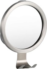 Shower Mirror Fogless for Shaving with Razor Holder, Powerful Lock Suction Fo...