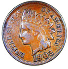 1902 Indian Head Penny.....   Nice Detailed Coin.....  6-30-13 — photo 2