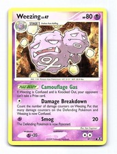 Weezing 87/111 Common Rising Rivals Pokemon Lightly Played