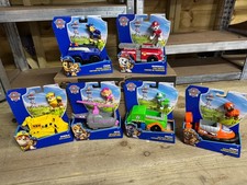 Image of Official Paw Patrol Pups 6 Cars Vehicles & Pup Figures - Bundle Full Set Pack
