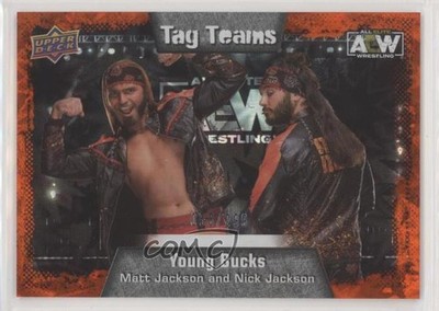 2022 AEW All Elite Wrestling Tag Teams Dynamite /299 Matt Jackson Nick Patch h8y