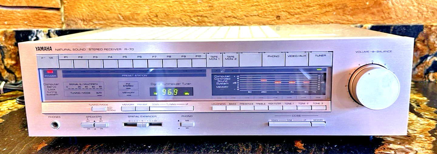 Yamaha R-70 vintage audio equipment - eBay listing photo 1
