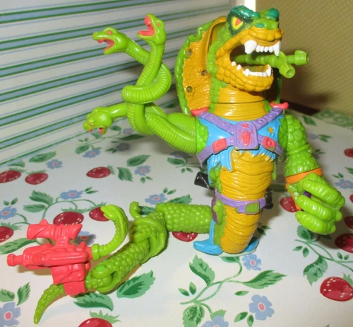 Scale Tail 1992 Vintage TMNT Teenage Mutant Ninja Turtles Figure Rare