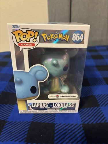 Lapras Pearlescent Pop! Vinyl Figure By Funko - Pokémon Center Exclusive - #864