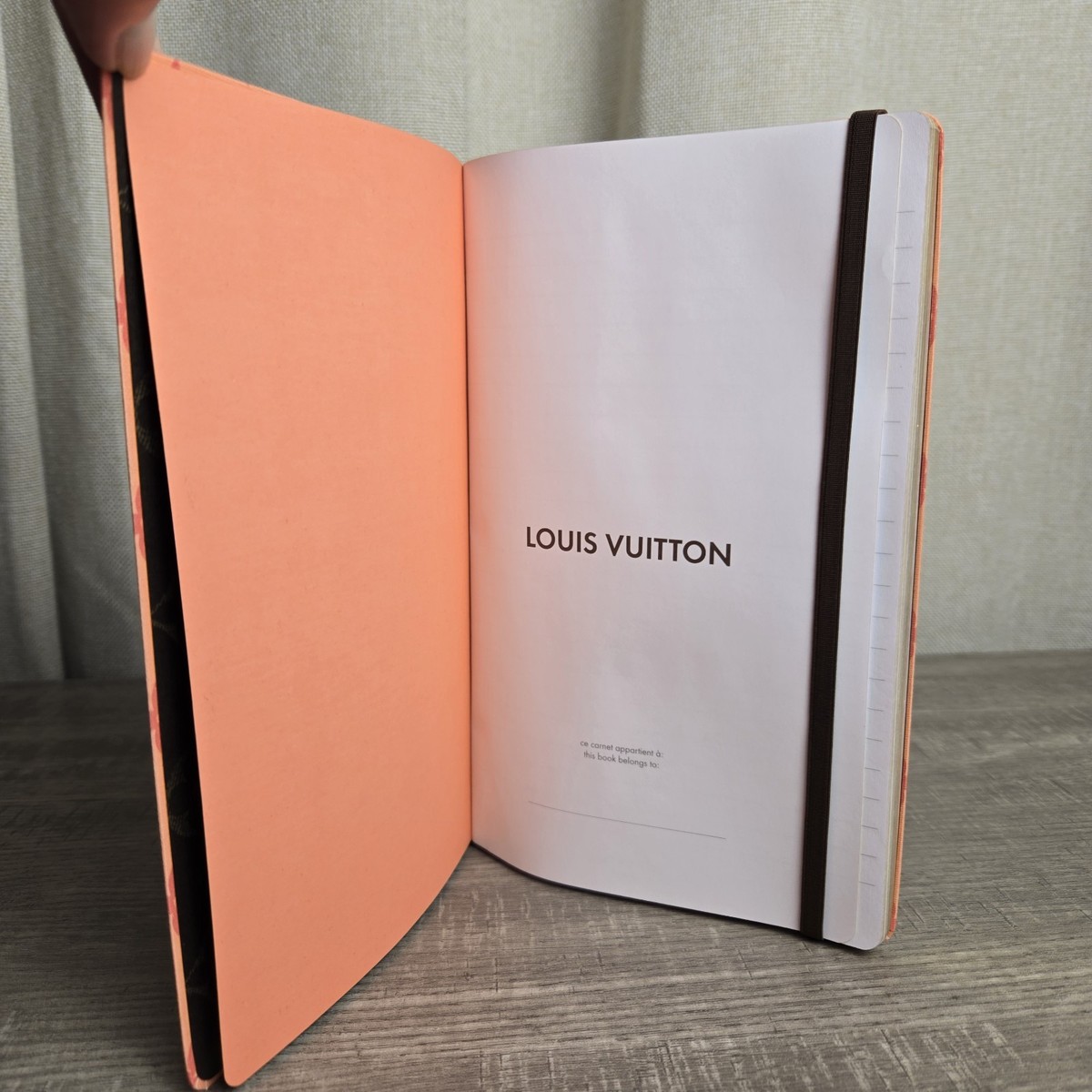 Louis Vuitton Jane Notebook MM Journal Agenda Sweet Coral New | eBay