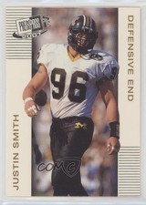 2001 Press Pass SE Justin Smith #36 0ea9