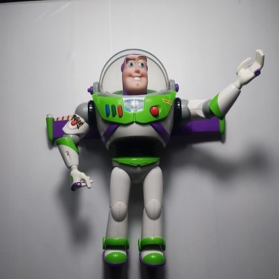 Disney Ultimate Buzz Lightyear Talking Action Figure 12in. - Multicolor works