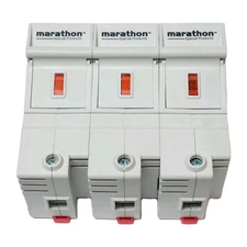 MARATHON 6SJ60AIC 3 Pole 60 AMP 600 VAC VDC Fuseholder 6SJ60A3IC