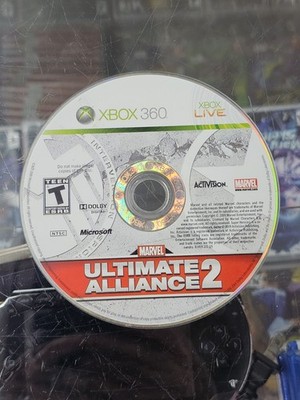 Marvel Ultimate Alliance 2 (Xbox 360, 2009) Game Disc Only TESTED
