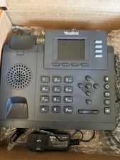 Yealink T33G IP Phone, 4 VoIP Accounts. 2.4-Inch Color Display. Dual-Port...