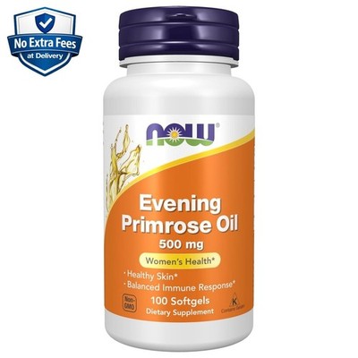 Evening Primrose Seed Oil 500mg with GLA (Gamma-Linolenic Acid) 100 Softgels