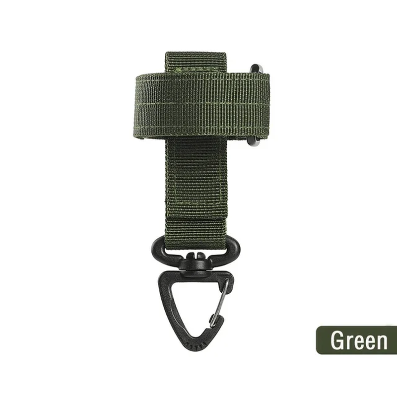 Mountaineering Buckle Outdoor Keychain Tactical Gear Clip Holder Pouch Belt Hook
