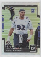 2017 Donruss Optic Rookies Holo Prizm Chris Wormley #143 wd9