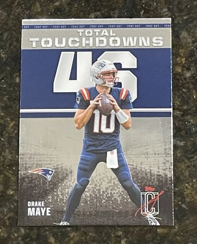 2025 Topps Signature Drake Maye Base (RAW)