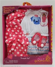 Our Generation Deluxe Pajama Outfit for 18" Dolls - Snuggle Up SEE DETAILS