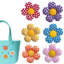 Flower Charms for Bogg Bag, Flower -Themed, Compatible with Simply Southern B...