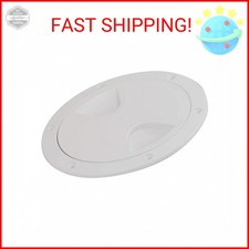 Sea-Dog Screw-Out Deck Plate - White - 5"