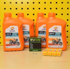 Honda VF 750 C Magna Oelwechselset Huile Filtre à Bougie Repsol 10w40 RC43 V45