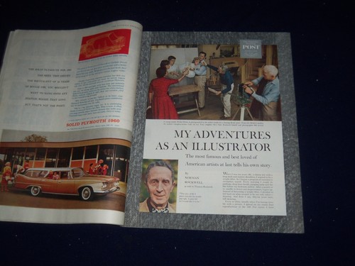 1960 FEB 13 THE SATURDAY EVENING POST MAGAZINE - NORMAN ROCKWELL STORY - SP 5788 - Picture 2 of 5