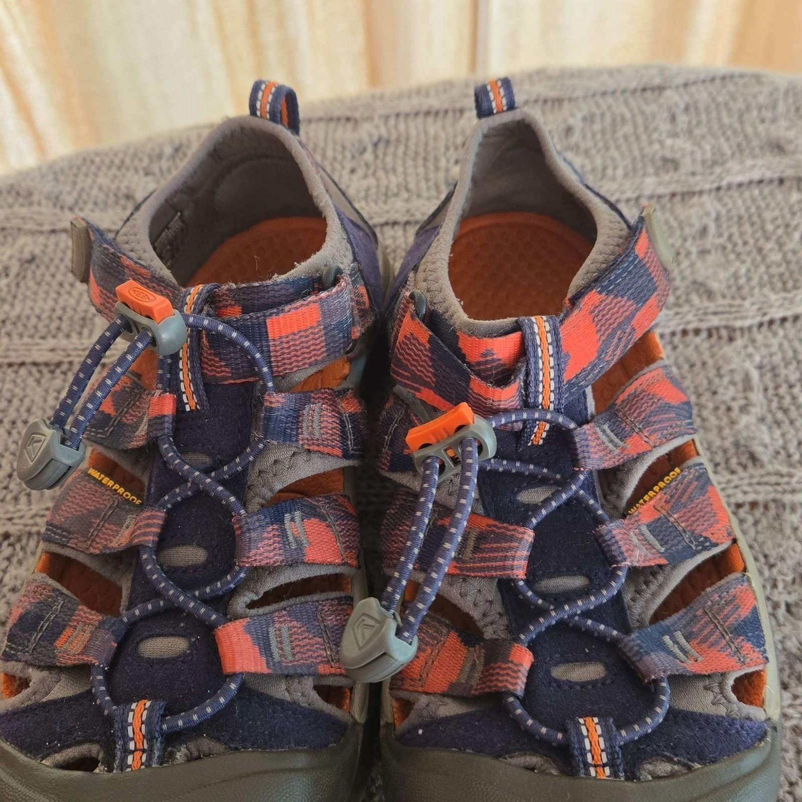 KEEN Sandali per bambini giovani taglia 3 multicolore escursionismo outdoor impermeabili