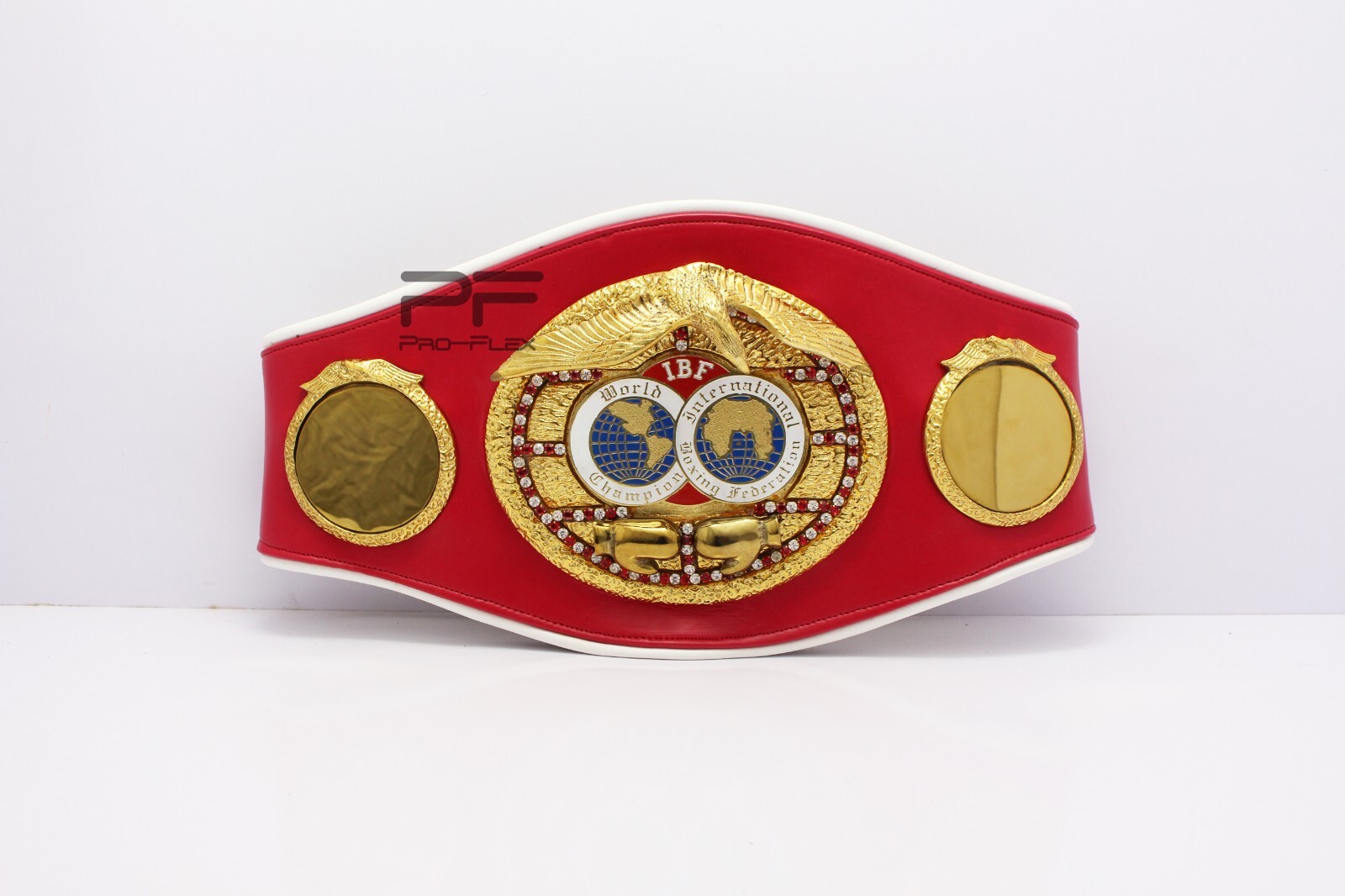 IBF Boxing Championship Belt Metal Plates Boxing Belt Leather Strap ibf-boxing-championship-belt-metal-plates-boxing-belt-leather-strap
