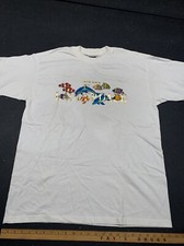 Vintage Fort Lauderdale Tropical Fish Paul Kasso T-Shirt Adult XL Made In USA