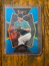 2022 Panini Select Chris Flexen Light Blue Parallel 58/149 Seattle Mariners