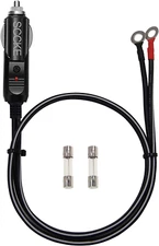 Heavy-Duty 14AWG 20A Male Plug Cigarette Lighter Adapter Power Supply Cord