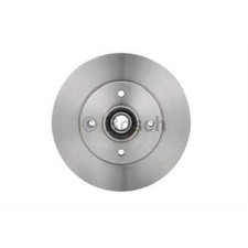 BOSCH 2x Bremsscheibe hinten 238 Voll für Renault Clio II BB_ CB_ Megane