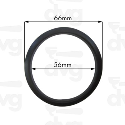 4 X Dichtung für Kaffeemaschine Brasilia 66X56XH.6MM (NBR 87SH-Konischer)
