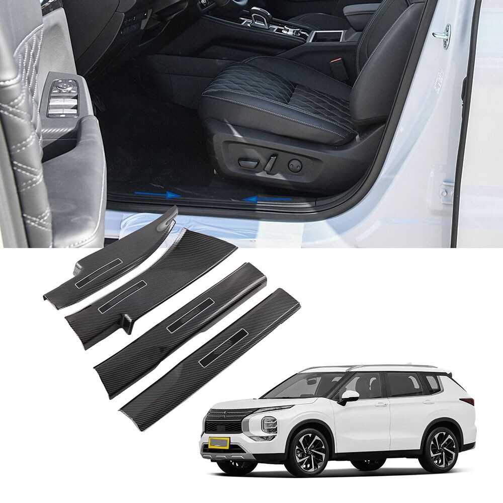 Mitsubishi Outlander Door Sill Scuff Plate Protector Accessories