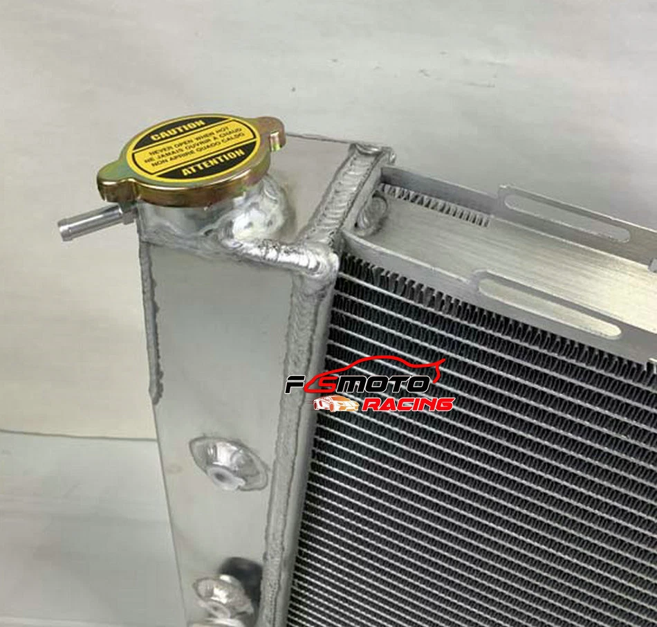 3 filas para radiador de aluminio Lincoln Continental 1968 1969 motor V8 AT Foto 3 de 4