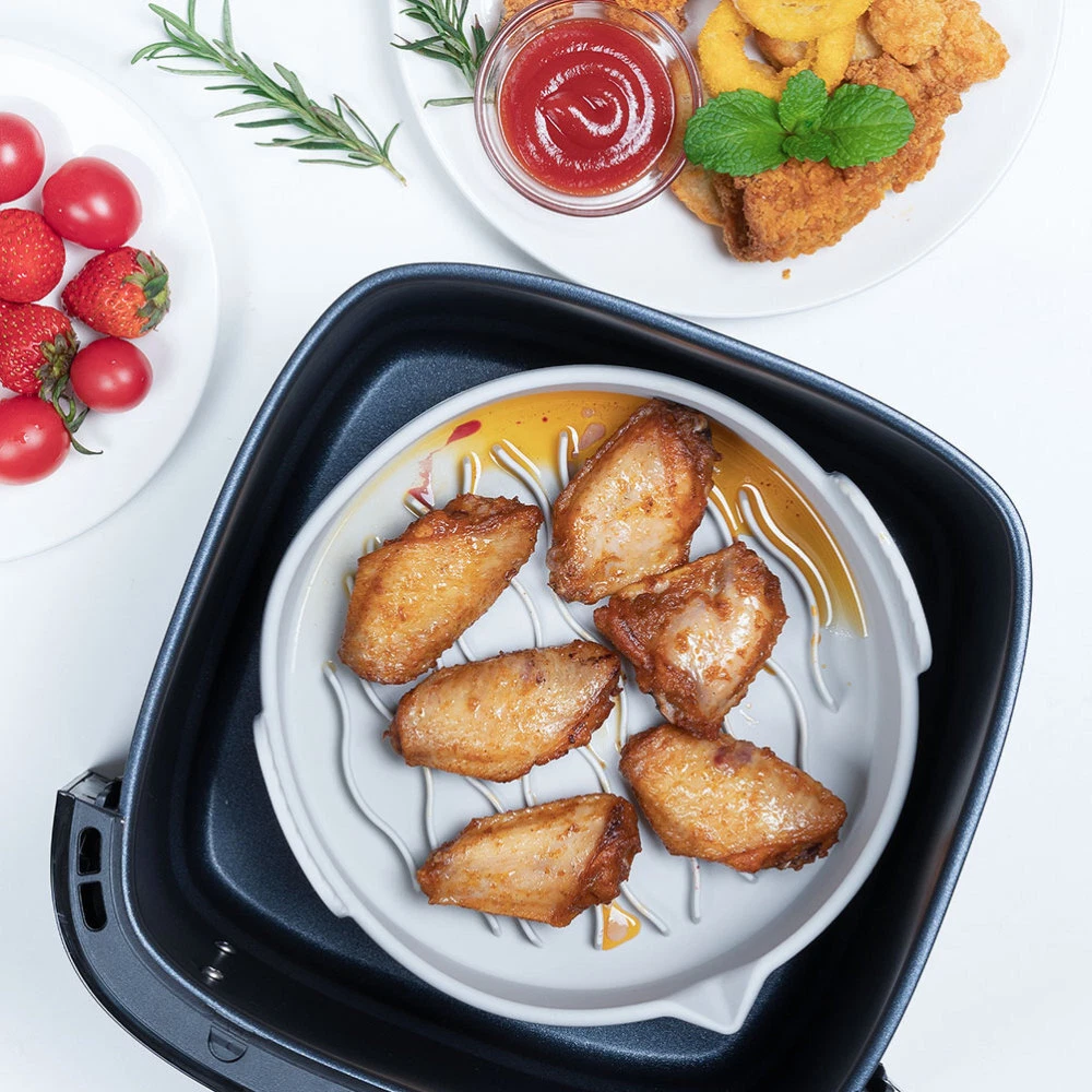 Air Fryer Baking Liner Household Air Fryer Silicone Tray Kitchen Silicone Liner
