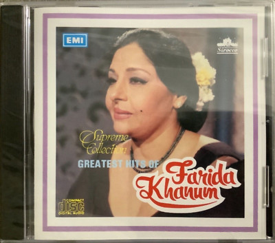 Greatest Hits Of Farida Khanum EMI/SIROCCO Pakistani CD