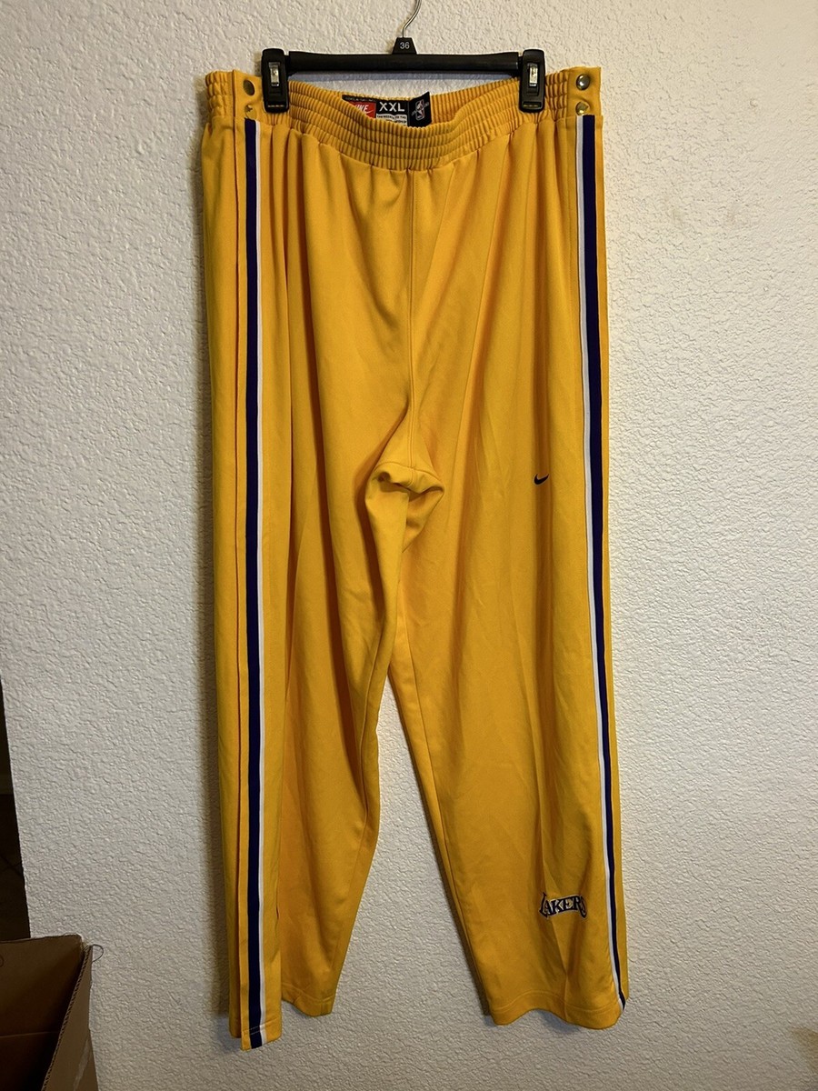 nike lakers warm up pants
