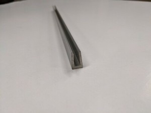 Aluminum Channel, panel stiffener, 6 pieces, 80/20 # 2424, 15-3/4" long