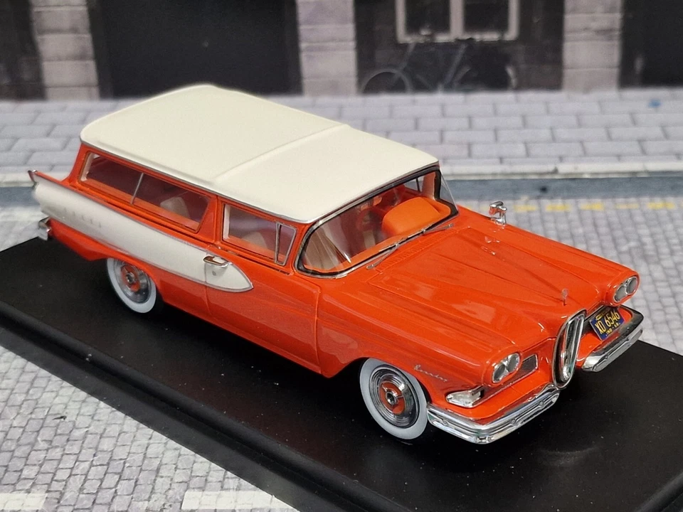 ESVAL MODEL 1/43 - EDSEL ROUNDUP 2-DOOR STATION WAGON 1958 - Immagine 4 di 4