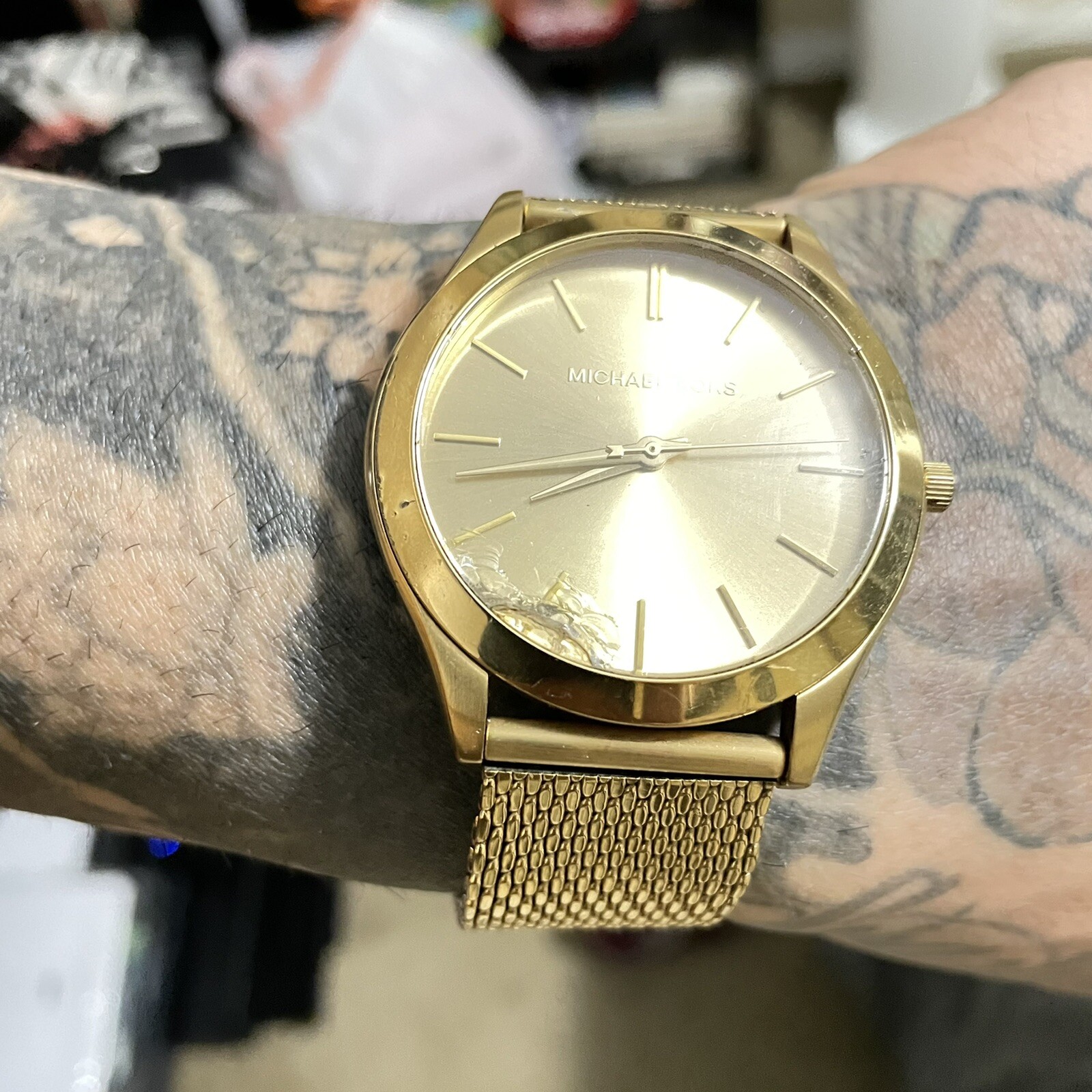 Michael Kors Slim Runway Mesh 44 mm 