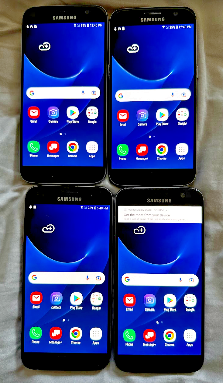 Lot of (4) four Samsung Galaxy S7 SMG930V Network Unlocked Phones eBay