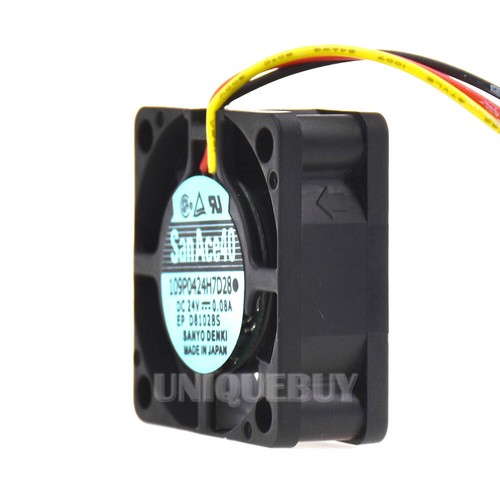 Cooling fan 109P0424H7D28 for Sanyo Cooler 24V 0.08A 40*40*15mm 3pin - Picture 3 of 4