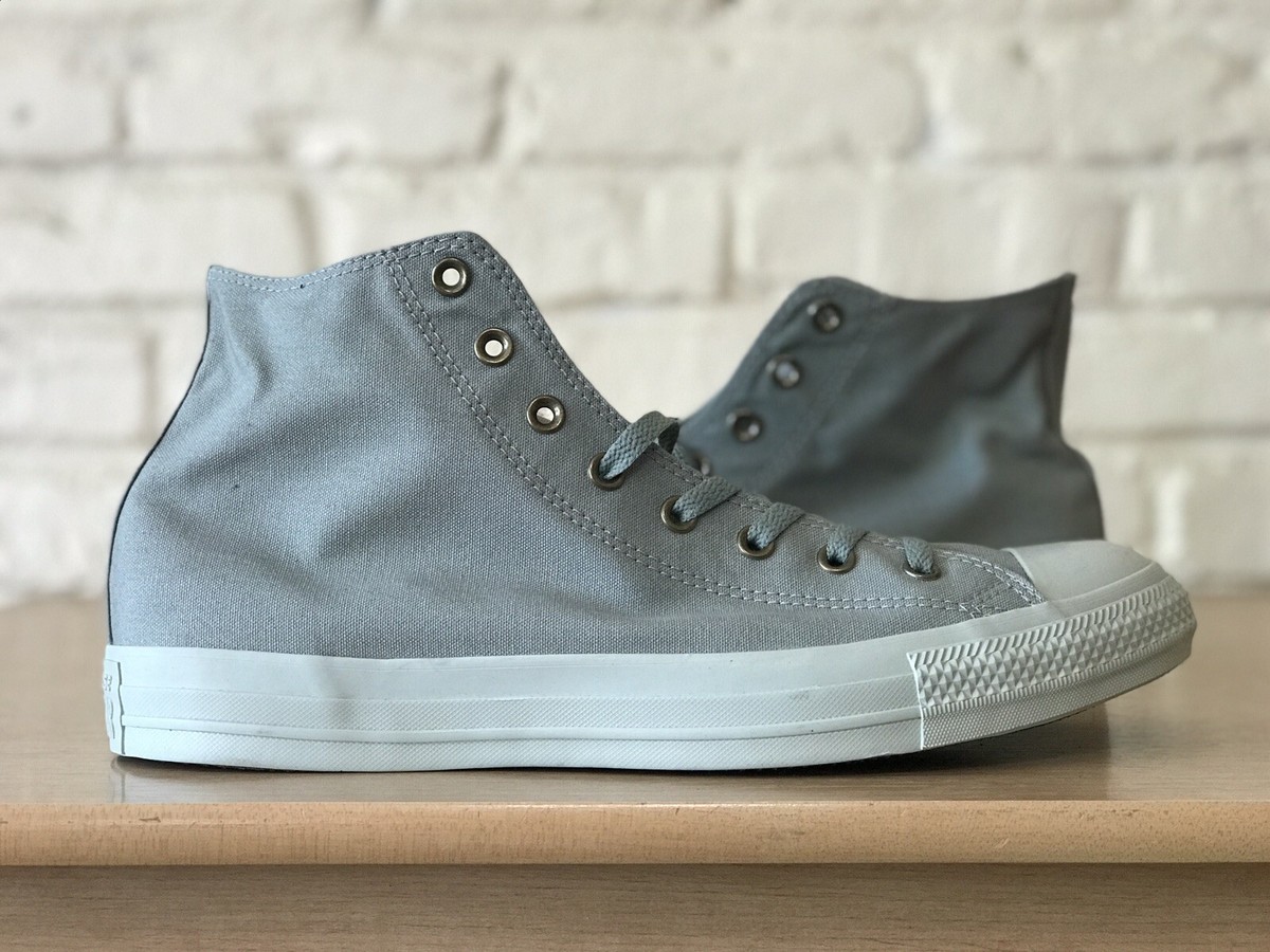 Converse Chuck Taylor All Star Hi Mens Shoes Mica Green-Mica