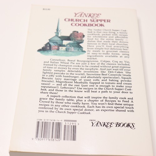 Yankee Church Super Cookbook Vintage 1991 Over 375 Recipes Great Condition - Picture 3 of 6