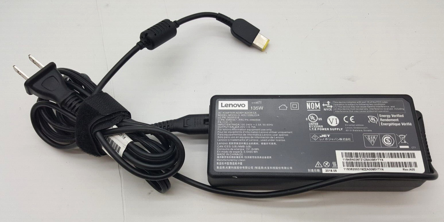 Charger Power Supply 20v 6.75a Adl135nlc2a