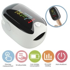 Finger Pulse Oximeter Saturometer Oxygen Saturation Pediatric Heart Rate Monitor