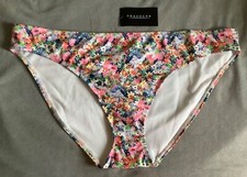 PEACOCKS - Pink, Blue, Green Multi Floral Ditsy Bikini Bottoms Size 18 - BNWT
