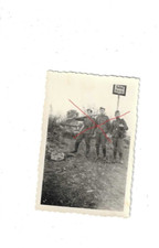 NR.54369 Foto  Deutsche Soldaten an der Reichsgrenze   6x 9 cm