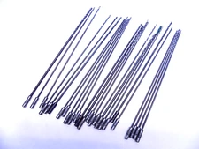 25 Long High Speed Steel /Cobalt Quick Chuck Drill Bits Aircraft Tool Boeing USA