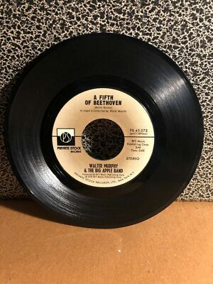 1976 WALTER MURPHY 45RPM 7  Single Private Stock Records  A Fifth Of...  (J136)