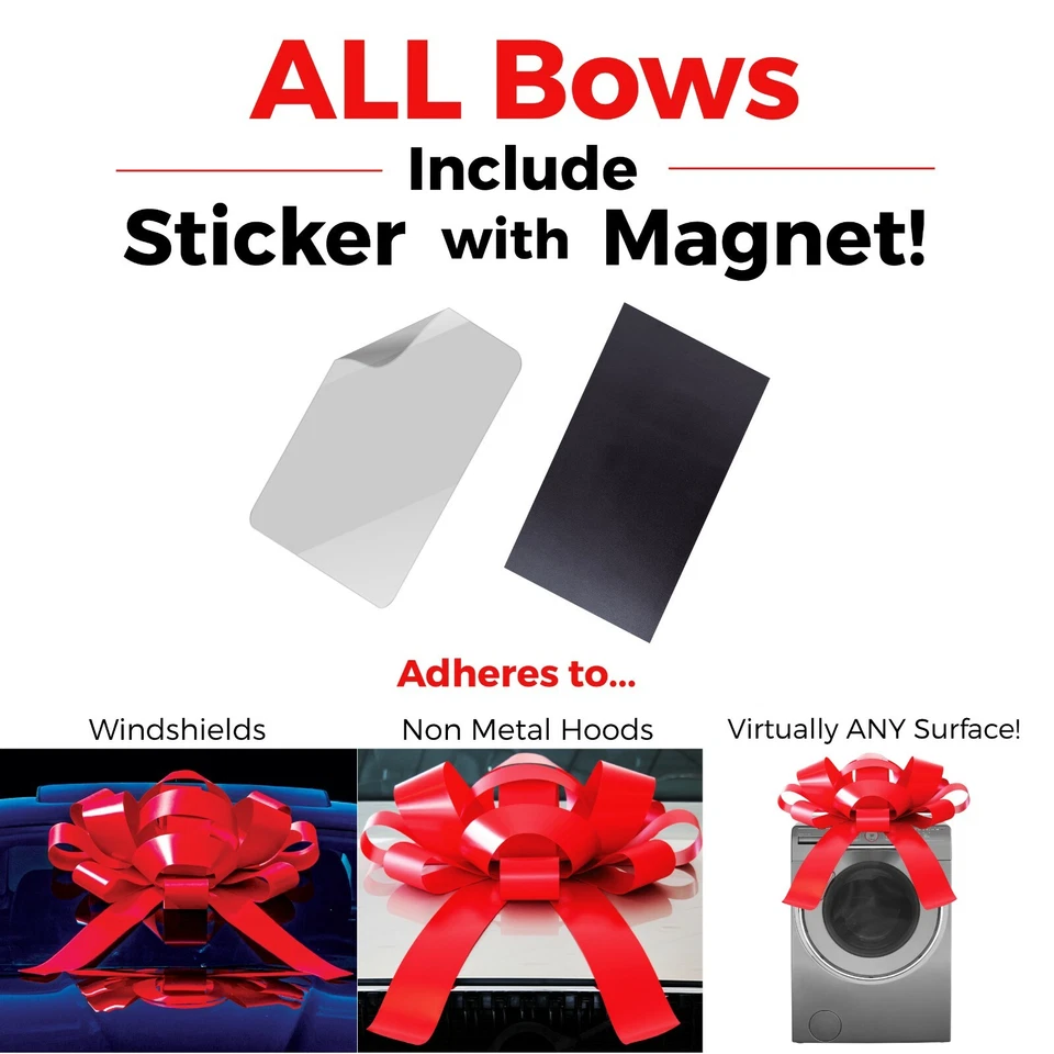 Big Gift Bow, Gifts for Graduates, Huge Car Bow, Bows for Cars 2024 - Image 4 of 4