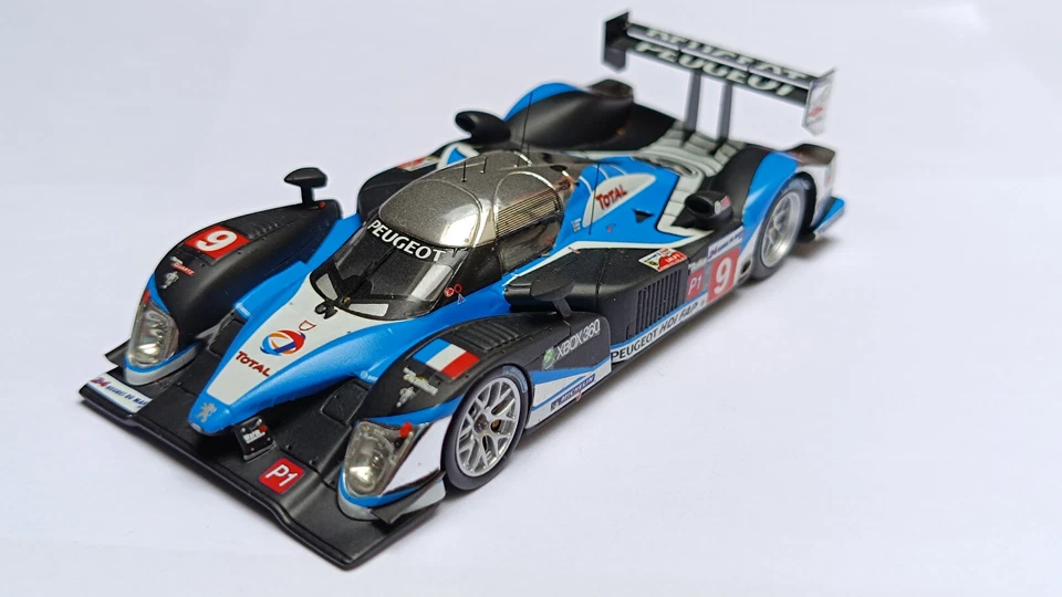 Peugeot 908 HDi FAP 2009 Gené-Wurtz-Brabham 24 h Le Mans Winner Spark Scale 1/43 - Imagen 2 de 4